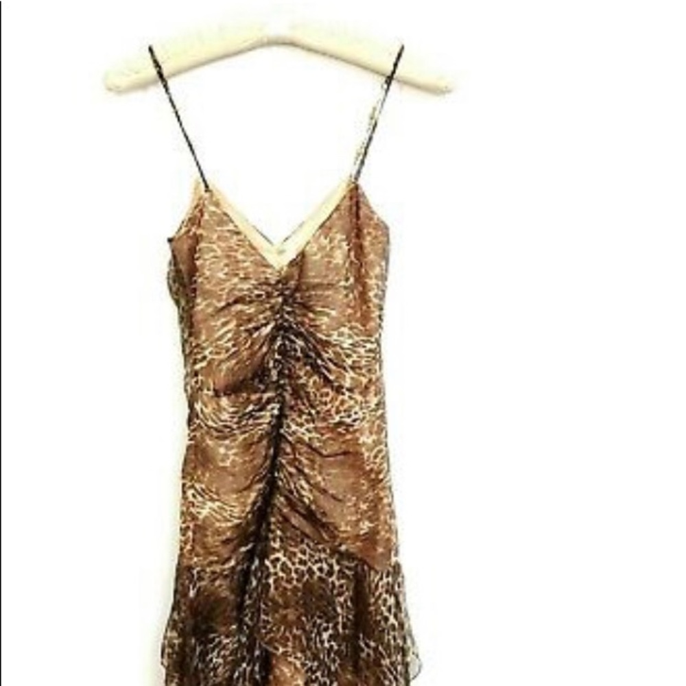 ABS Leopard Print cocktail dress